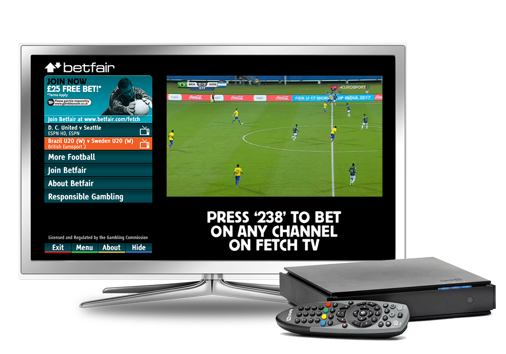 Betfair Fetch TV App: UI Development